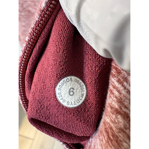 Lululemon‎ Ready to Rulu Fleece Pullover Cropped Heathered Savannah Sz 6 - Picture 2 of 7